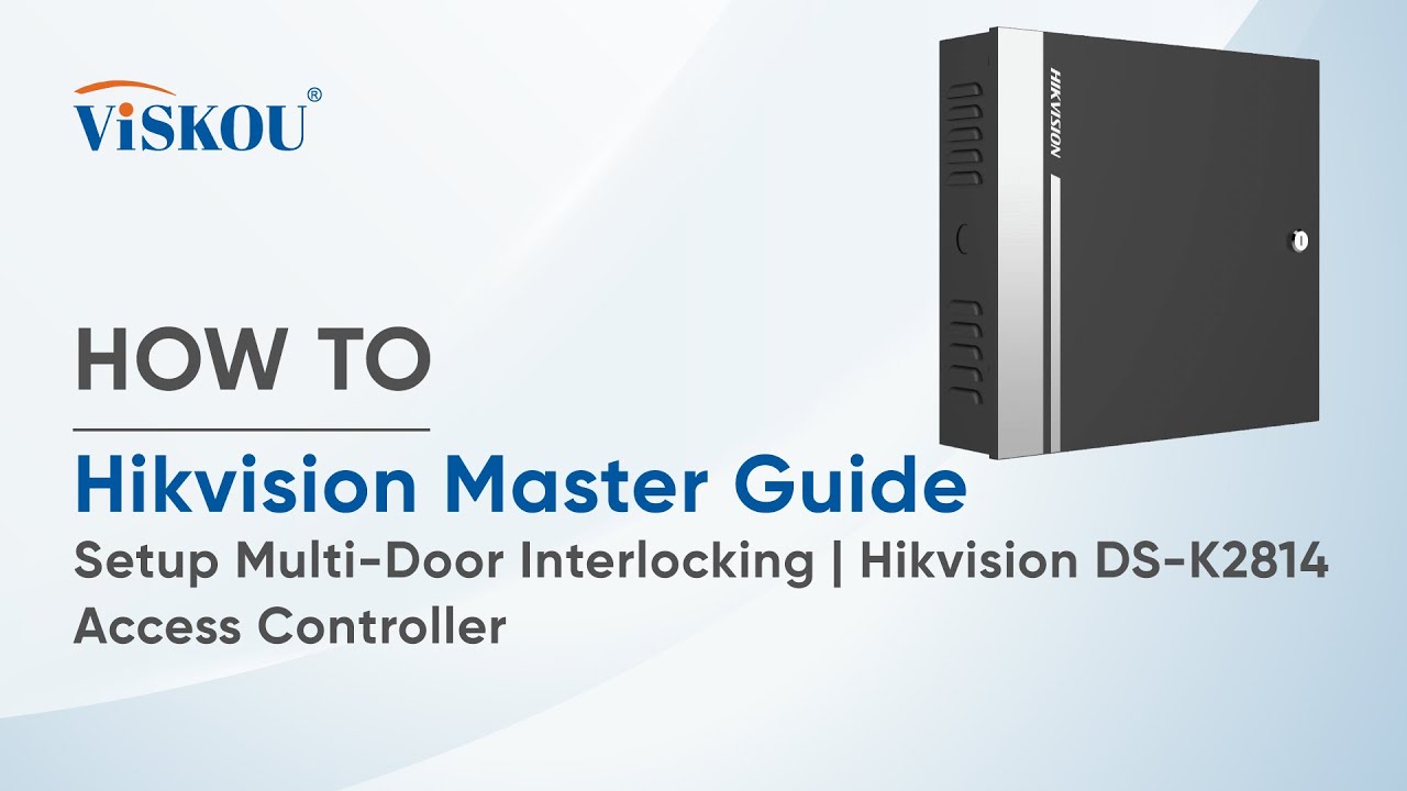 КАК: Настройка многодверной блокировки | Контроллер доступа Hikvision DS-K2814