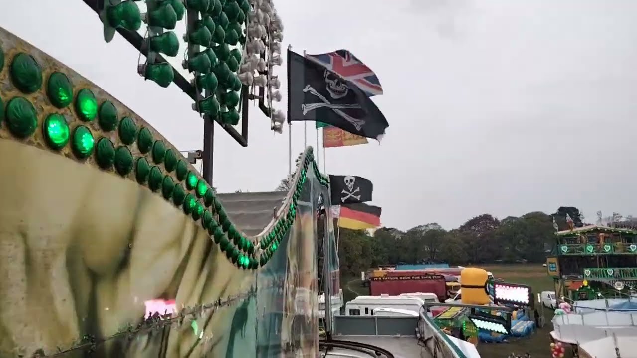 AIDEN LEACH GHOST TRAIN XL 4 tier Onride at Knutsford fair 2022