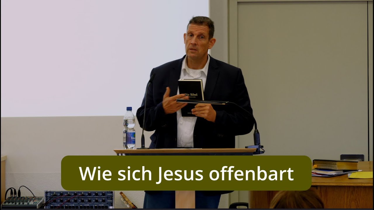 Olaf Latzel / Thema: Jesus, 1. Wie sich Jesus offenbart. (Joh 2, 1-11)