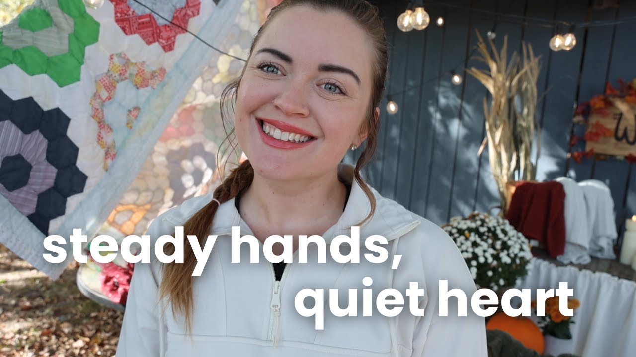 the hard and the holy parts of homemaking | learning self-control 🍂🧺
