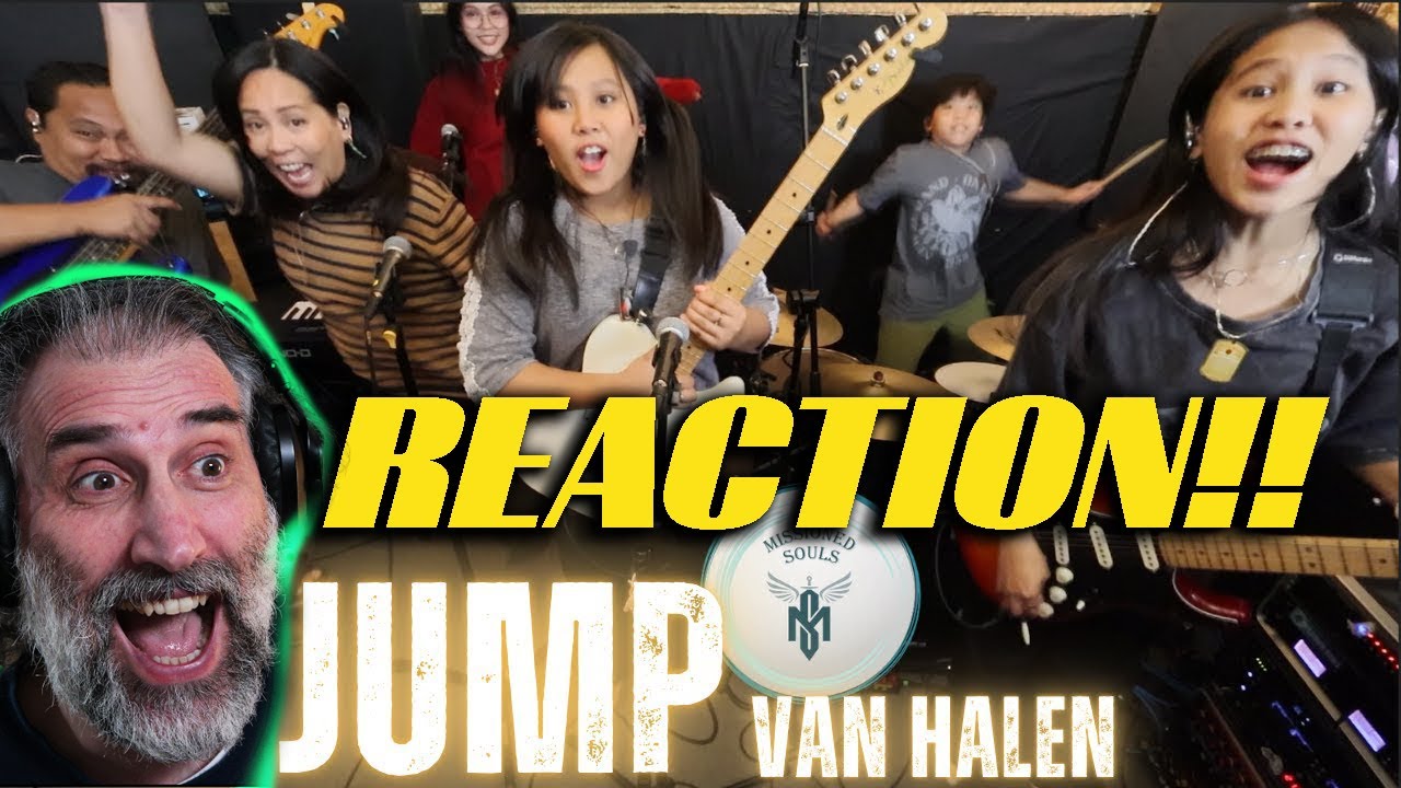Отлично получилось! JUMP от Van Halen | Missioned Souls | кавер - Реакция