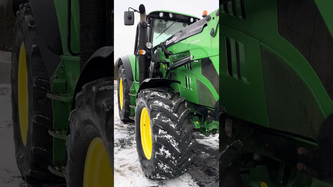 Sprzedam John Deere 6150M z turem Quicke