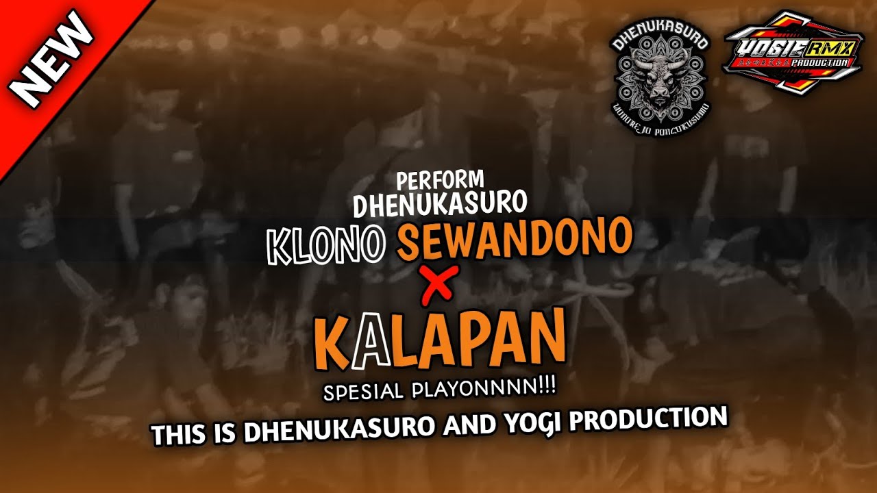 DJ BANTENGAN‼️JINGLE DHENUKASURO [ Klono Sewandono × Kalapan ] RemixerBy Yogi Production