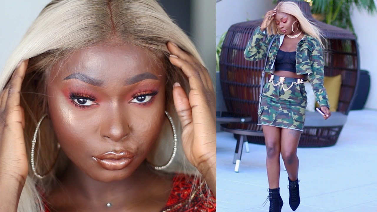GRWM : Makeup Hair & Outfit | LUNCH DATE | Shalom Blac