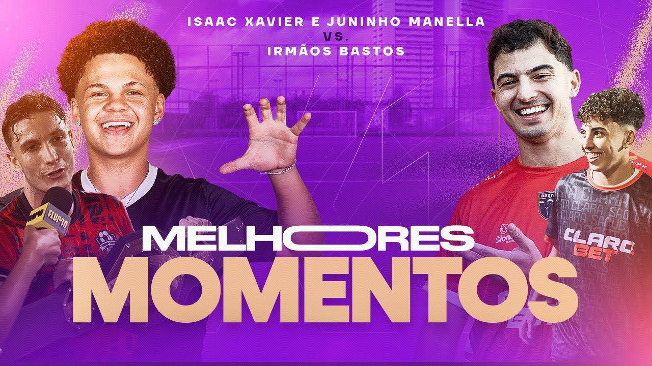 MELHORES MOMENTOS DO MAIOR X2 DA INTERNET: ISAAC XAVIER E JUNINHO MANELLA X IRMÃOS BASTOS