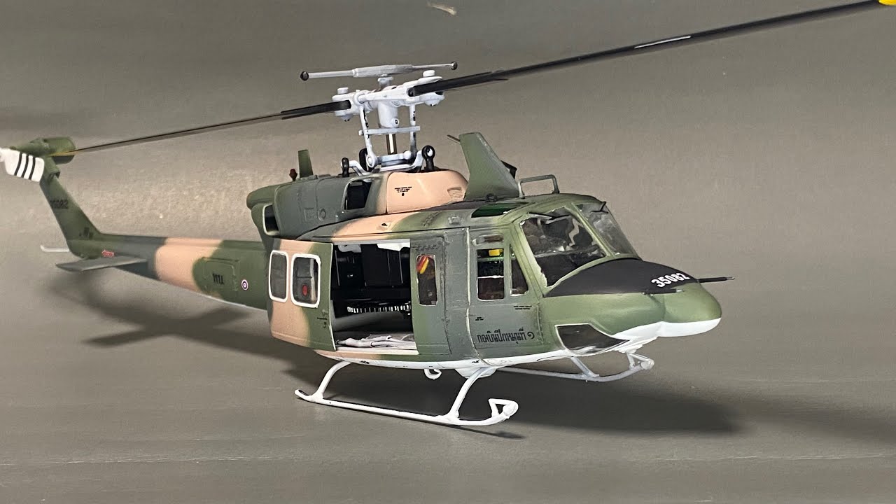 Bell212 : จบงาน bell212 ทบ. ลายพราง