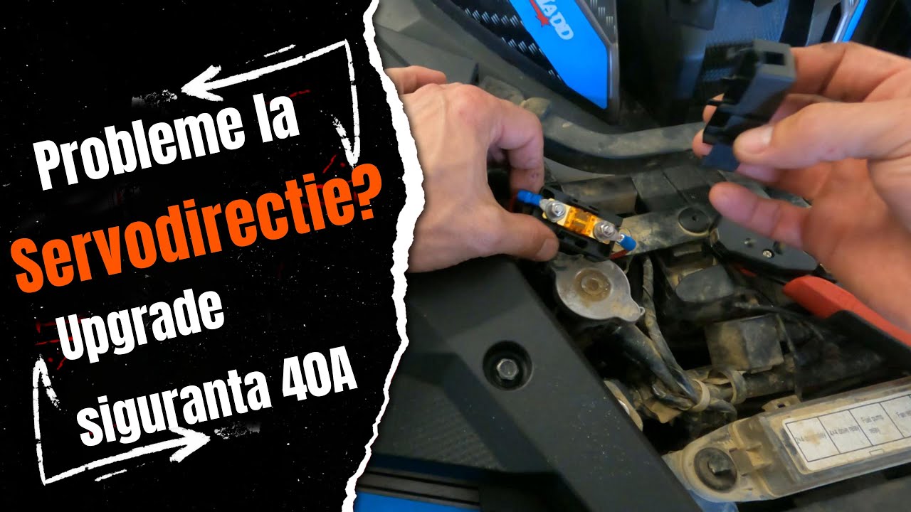 Probleme servodirectie Cf Moto - Upgrade la siguranta Mini-Anl