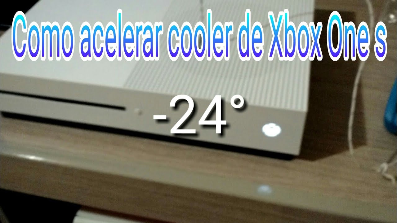 🔴Como acelerar o cooler do Xbox one s