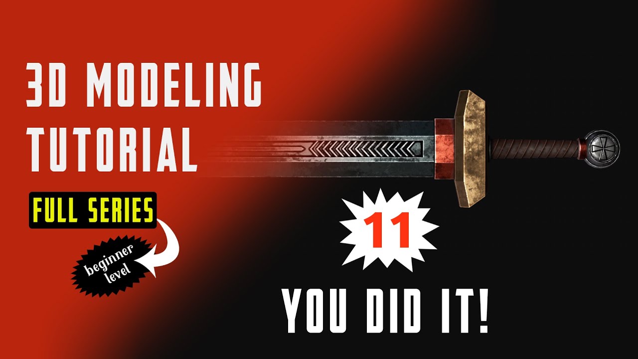 Creating a Sword in Maya & Substance Painter: Final Step!