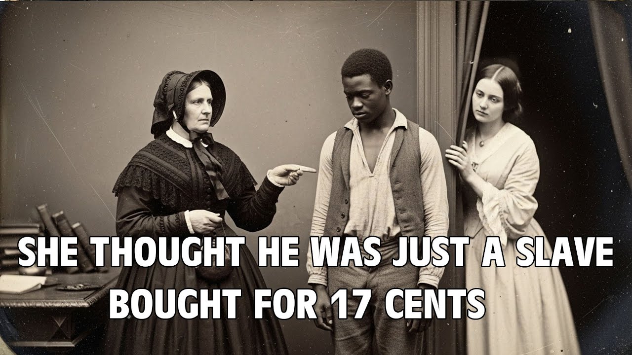 The Widow Bought a Young Slave for 17 Cents... She Never Knew Who He’d Been Married To