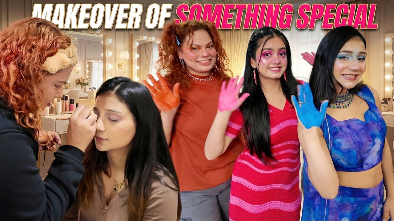 Kuch special cheez ke liye sabne kiya makeover 😍 | Khushi ki new look 👀