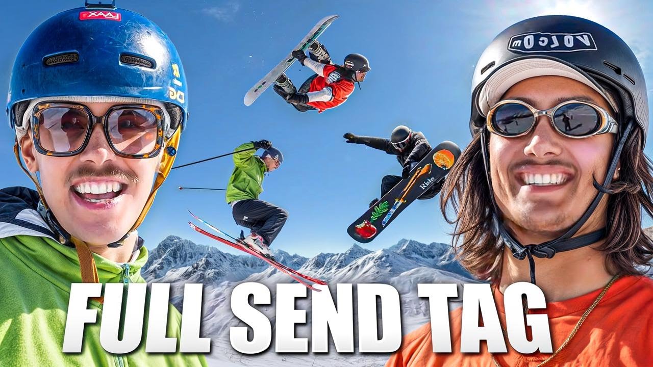 Der krasseste FULL SEND TAG vom ganzen Winter mit Paul & Joschi 🏔️🇨🇭