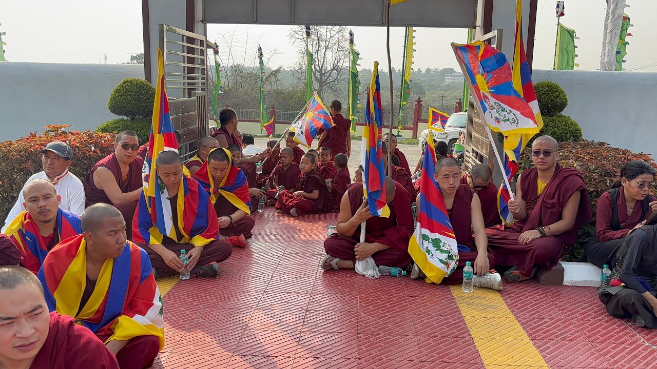 67th Tibetan National Uprising Day || བོད་མའི་རང་དབང་སྒེར་ལངས་༦༧ པ་།། Mundgod Doeguling