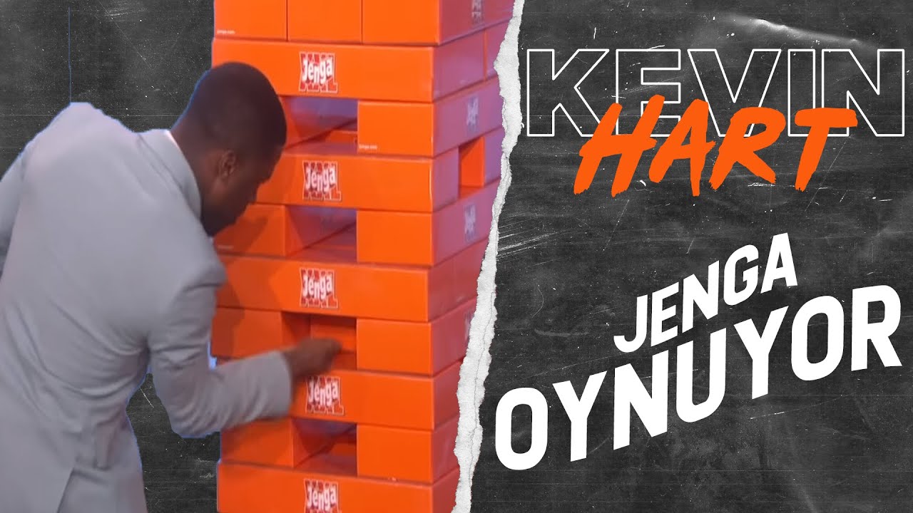 Kevin Hart ve Ellen Jenga Oynuyor | Türkçe Altyazılı