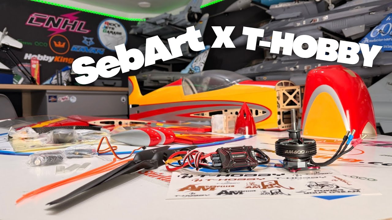 НОВАЯ СБОРКА! SebArt EXTRA XS 50E✈️+T-HOBBY AM600 Power System⚙️ — РАСПАКОВКА И ПЕРВЫЙ ВЗГЛЯД! [4...
