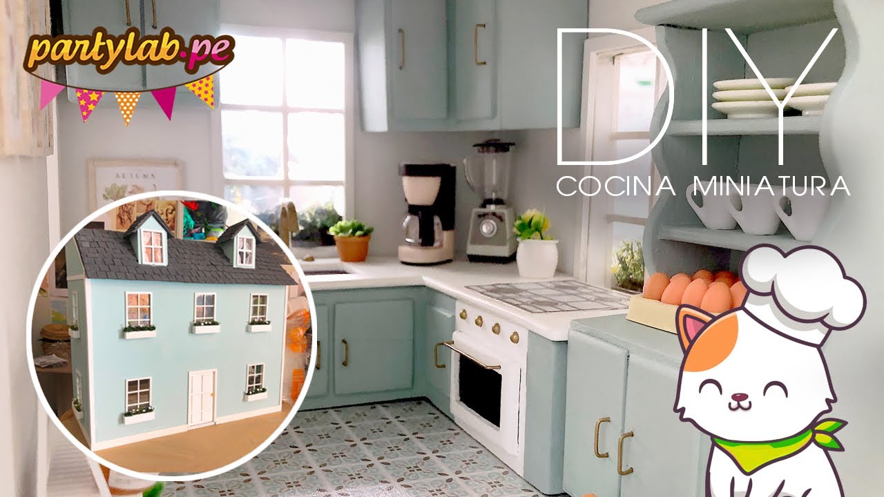 DIY Cocina miniatura - Mi primera casa de muñecas CAP  1
