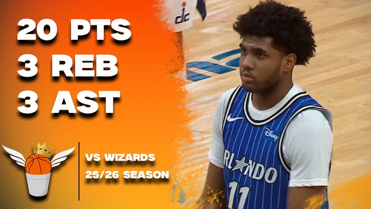 Jase Richardson Career High 20 Points vs Wizards Full Highlights! (1/6/2026)