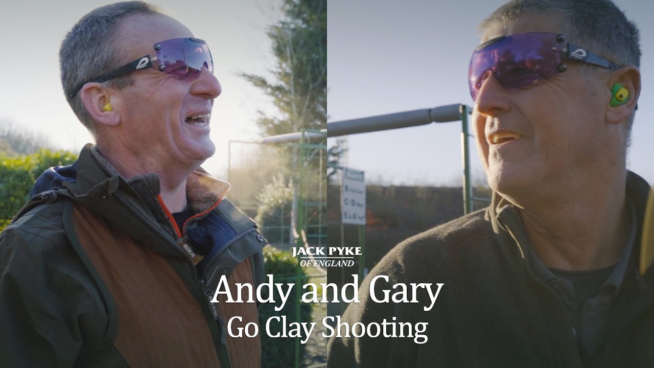 Andy and Gary (+1) Go Clay Shooting at Sporting Targets, Riseley