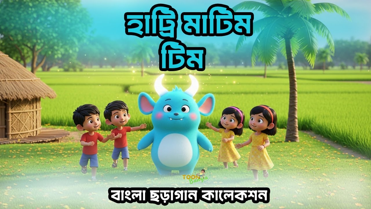 Hattimatim Tim | হাট্টিমাটিম টিম | Bengali Nursery Rhymes for Kids | Bangla Kids Song | Toon Bangla