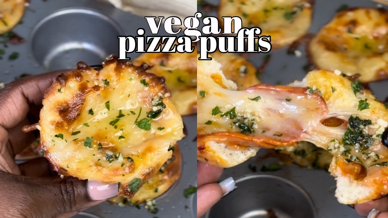 Веганские сумасшедшие пирожки! | Веганские пирожки с пиццей Pretty Brown Vegan