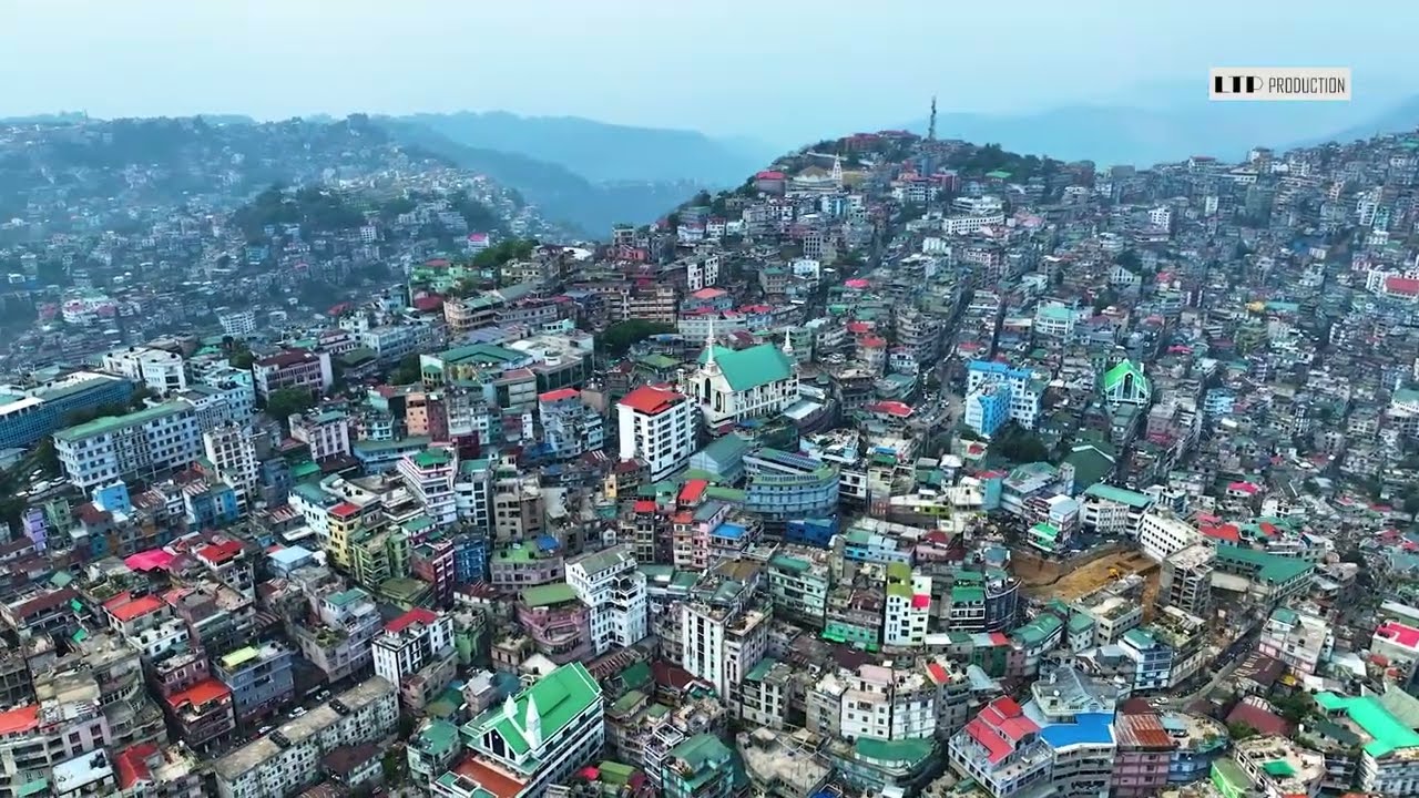 AIZAWL CITY | MIZORAM | 2025 #aizawlmizoram #aizawlcity