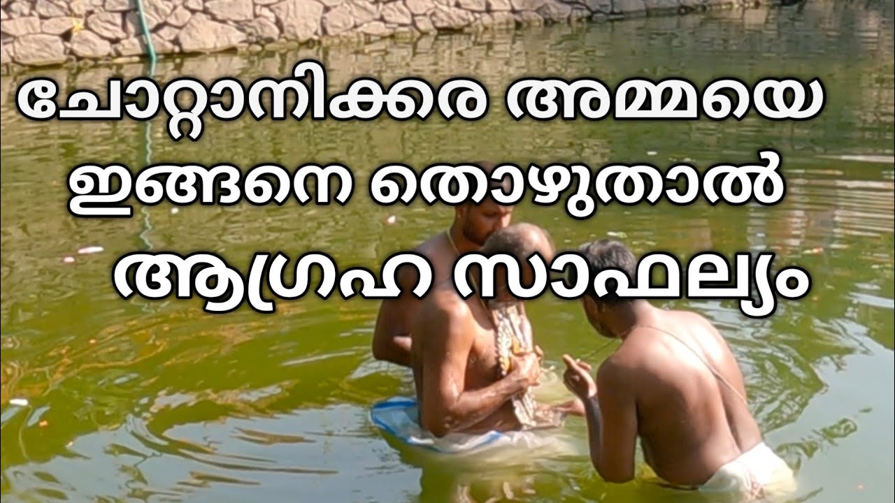 ചോറ്റാനിക്കര അമ്മയുടെ അനുഗ്രഹം നേടാൻ ഇങ്ങനെ പ്രാർത്ഥിക്കണം /Chottanikara Amma's correct prayer