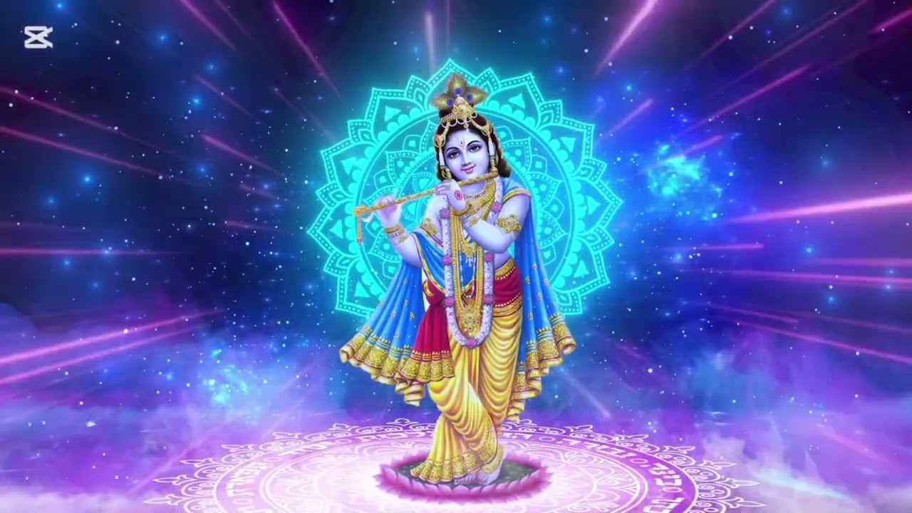 Morning Krishna Mantra Meditation | Remove Stress & Negative Energy