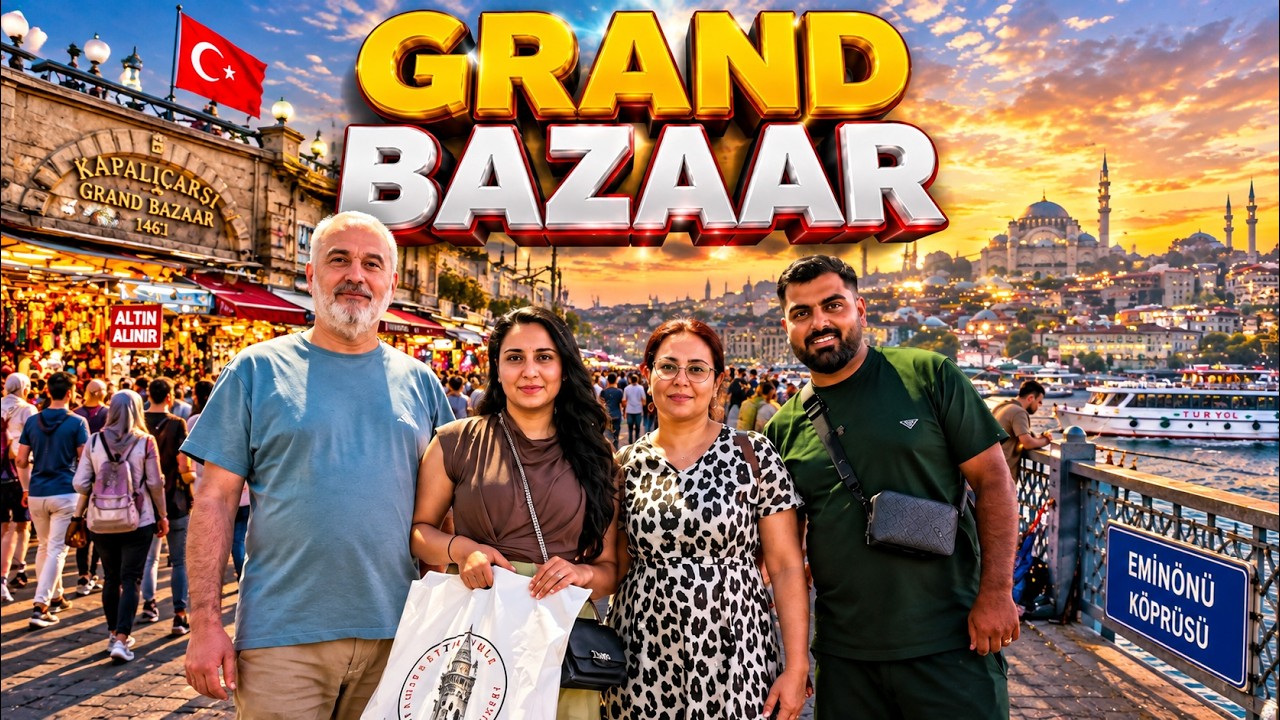 Grand Bazaar Dress Shopping for Mom | خرید لباس برای مادر هیلا در بازار بزرگ | Hilaamassi Vlog 381