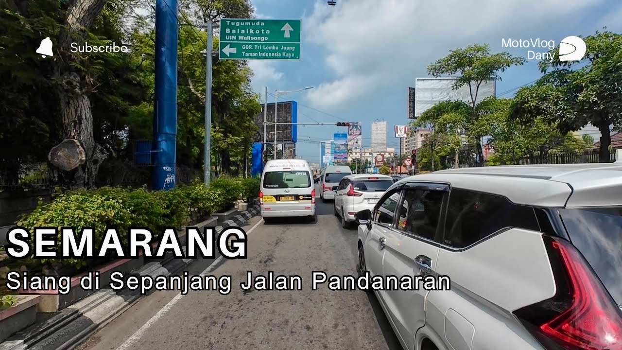 Riding Siang di Jalan Pandanaran Semarang | Motor Vlog