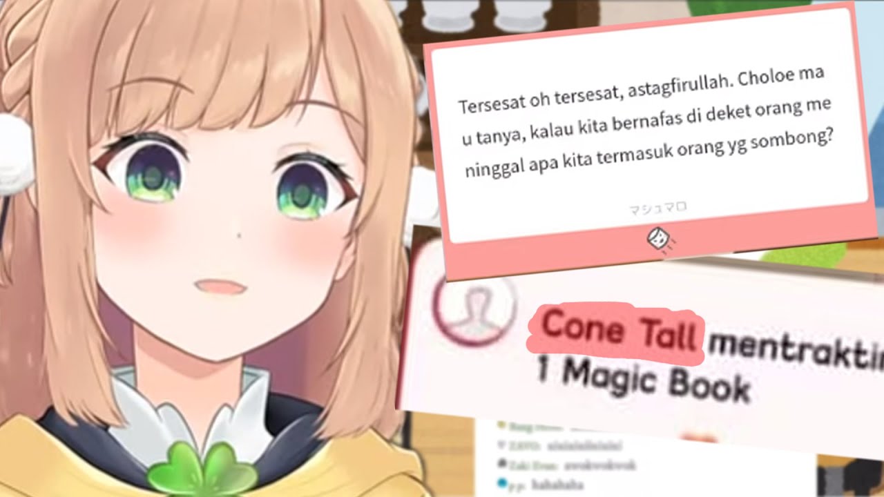 Menjawab pertanyaan pemuda tersesat, Cone tall, Suara ikan tenggelam [Chloe Pawapua]