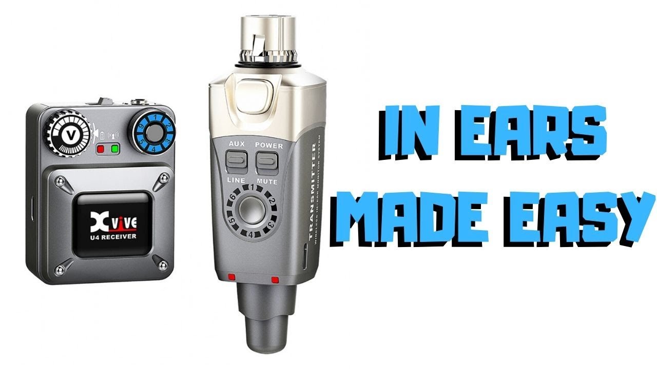 Xvive U4 IEM - Compact and Affordable IEM Rig