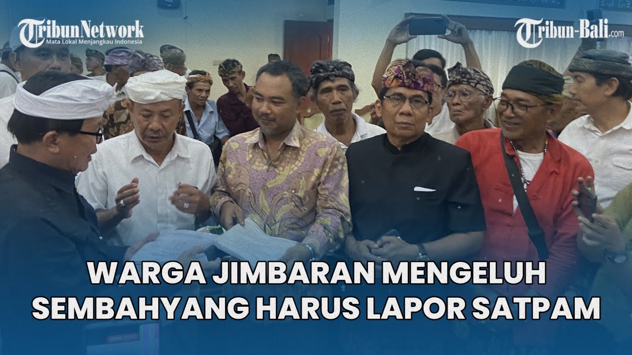 Warga Desa Adat Jimbaran Bali, Mengadu ke Pansus TRAP, Keluhkan Sembahyang ke Pura Lapor Satpam