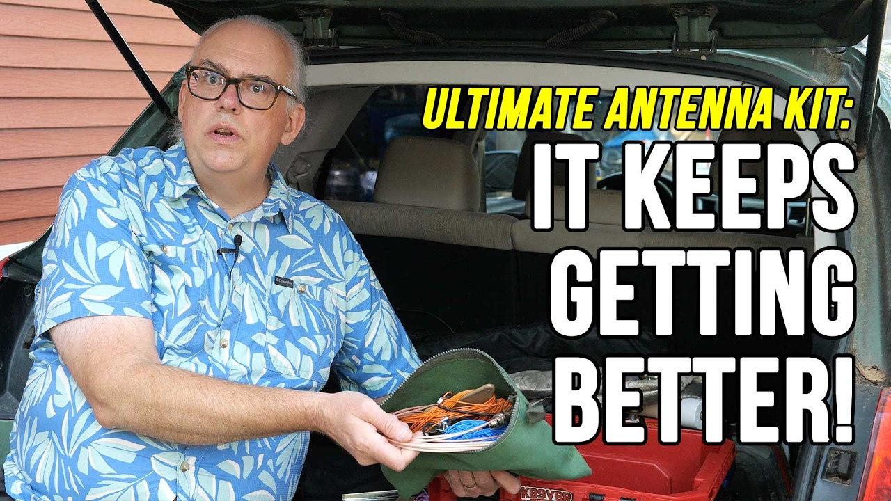 It keeps getting better! My 2024 portable HF antenna kit