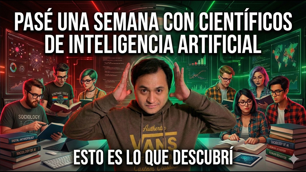 Pasé una semana con científicos de Inteligencia Artificial... Esto es lo que aprendí - #podcast