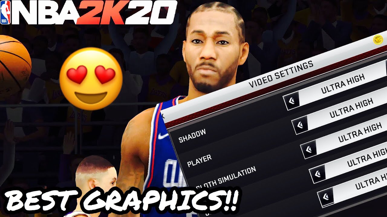 Лучшая графика и настройки камеры в NBA 2K20 MOBILE!! (IOS/ANDROID)