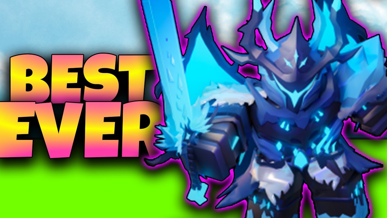 New Winterforged Void Knight is insane in Roblox Bedwars