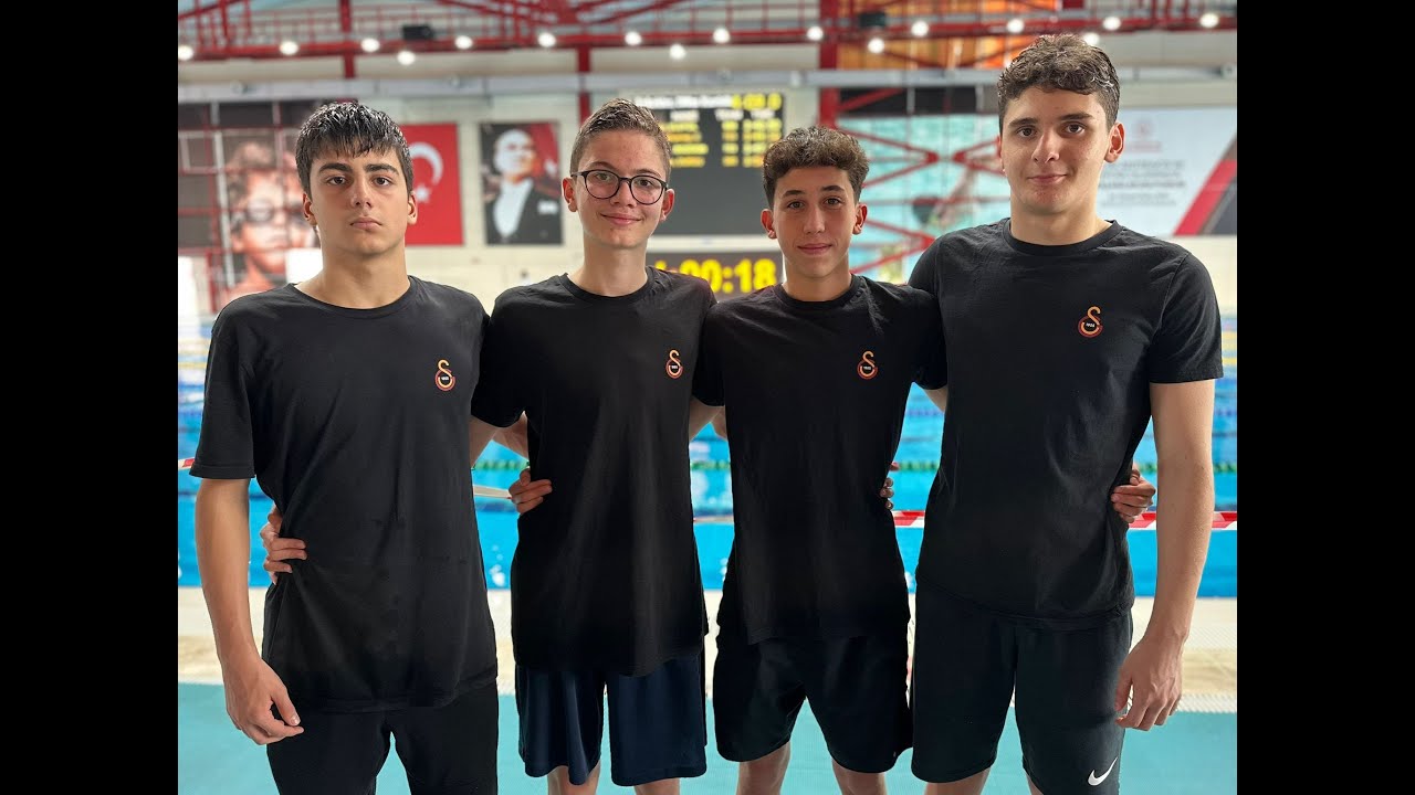 2.Türkiye Rekoru... 4x200m Serbest Türkiye Rekoru...