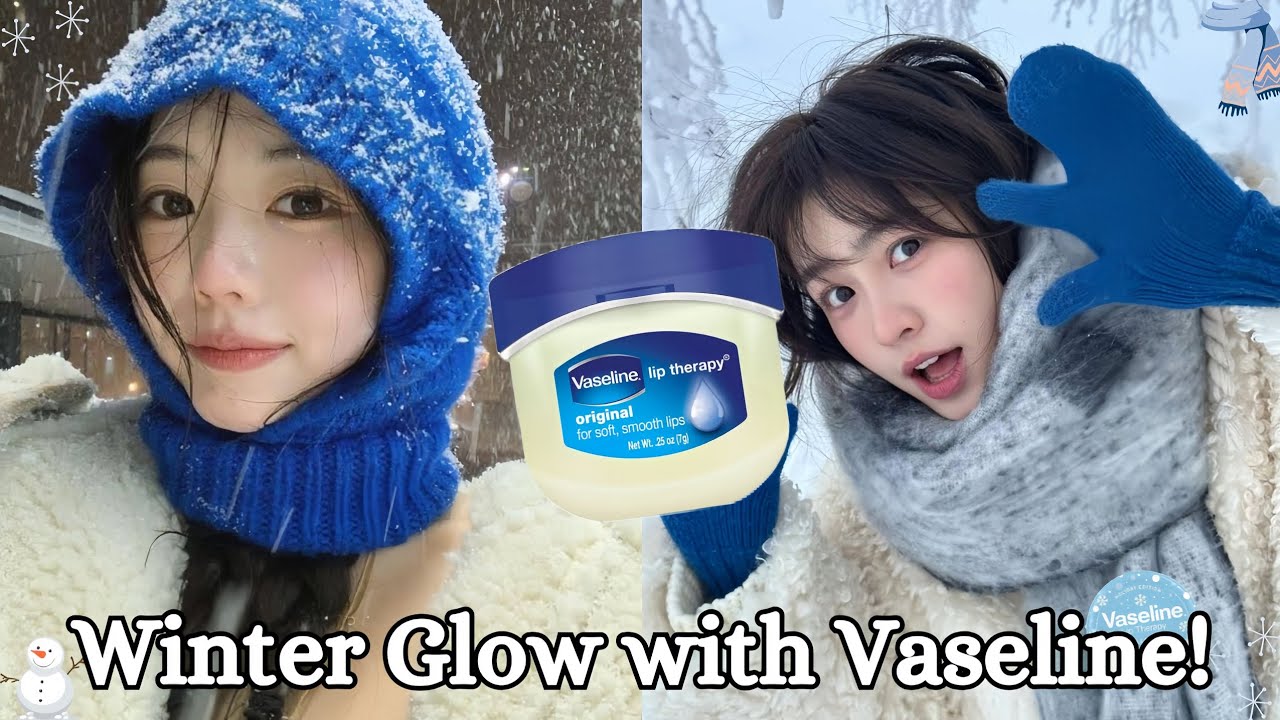 Winter Skincare Routine with Vaseline | Say Goodbye to Dry Skin 💙