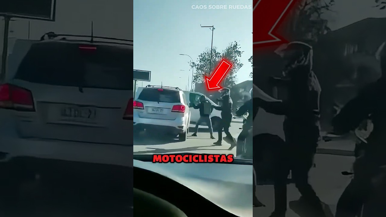 Motociclistas Provocan Al Conductor Equivocado 😱