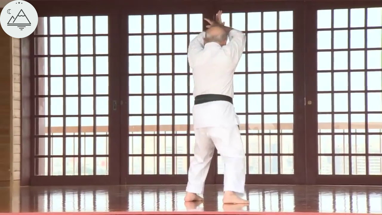 Shimabukuro Zenpo Hanshi 10 dan Shorin ryu Seibukan / kata Seisan / Okinawa Karate kaikan