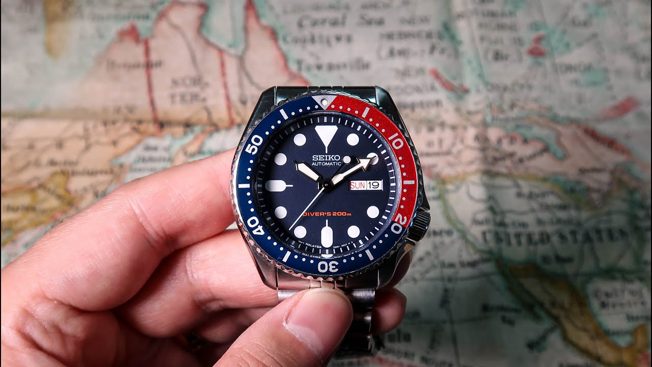 爲什麽有勞力士還要買精工？我喜歡精工百事圈SKX175的理由 Seiko Pepsi SKX175 & SKX009