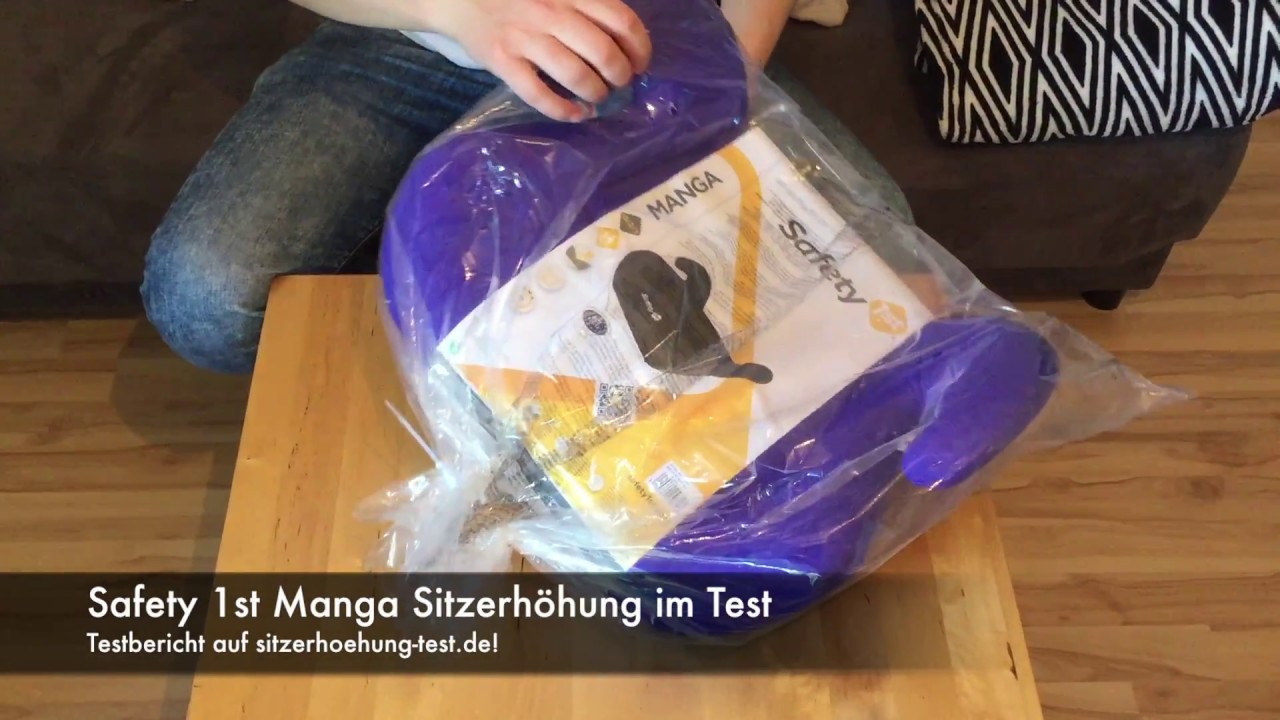 Safety 1st Manga Sitzerhöhung im Test auf Sitzerhoehung-Test.de