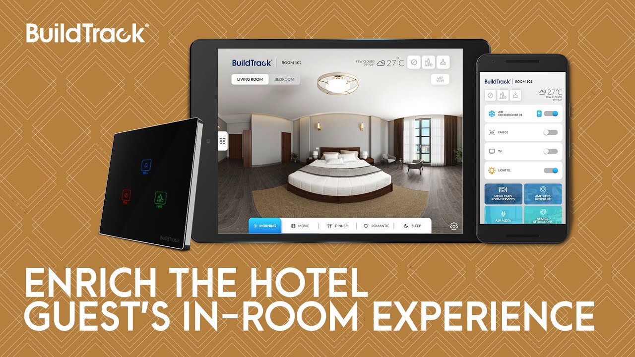 Smart Hotel Automation Solution by BuildTrack