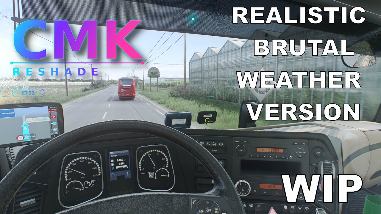 [ ETS 2 ] 🔹CMK RESHADE RBW VERSION ( WIP )🔹