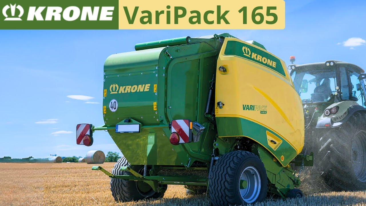 Krone VariPack V165 Walk Around — High-Density Baling Made Simple #krone