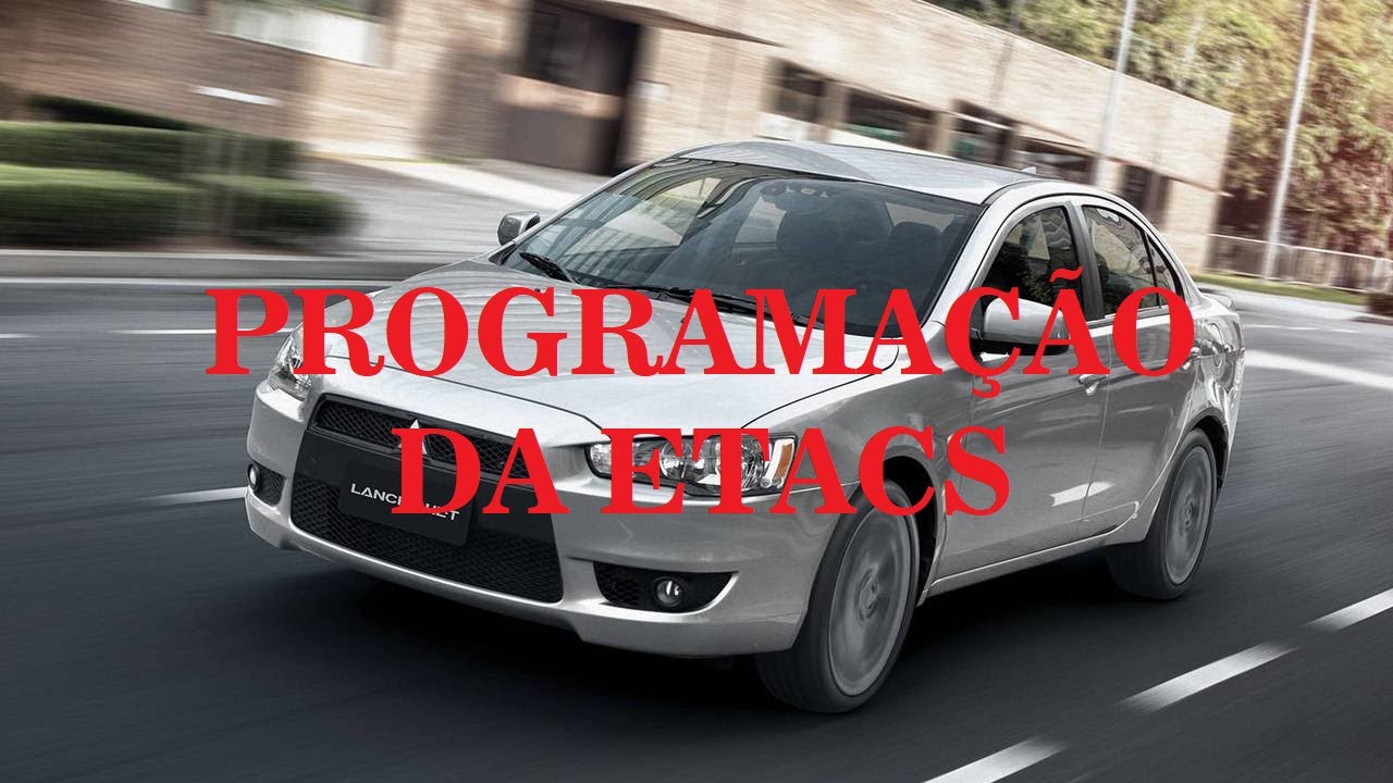Programação Etacs Lancer, ASX, Pajero, L200 com o MMCodingWriter 2.3