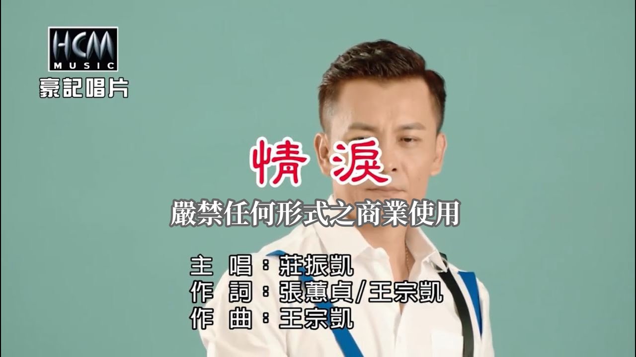 莊振凱-情淚【KTV導唱字幕】1080p