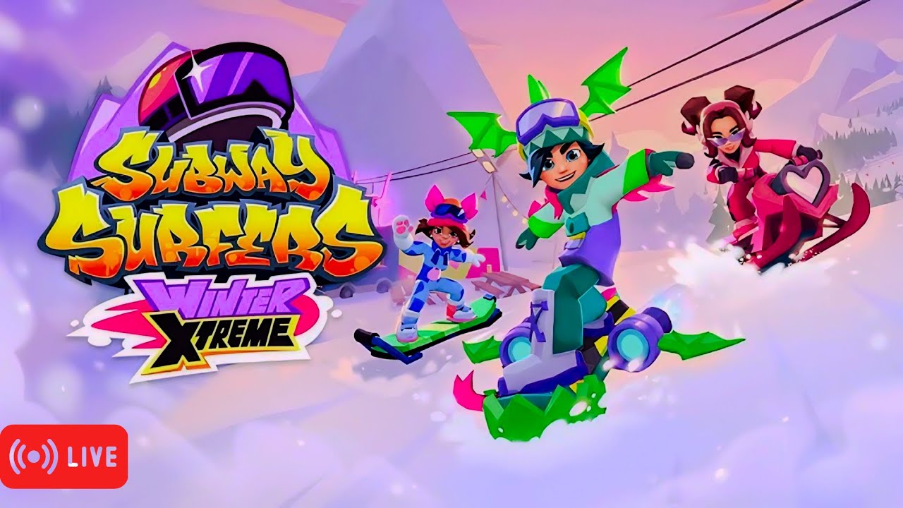 LIVE🔴 Subway Surfers | New Update | Winter Xtreme