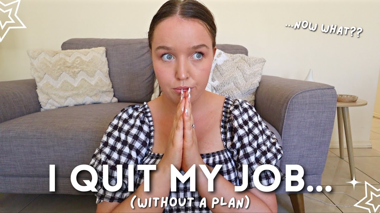 I quit my 9-5 job without a plan... what's next?