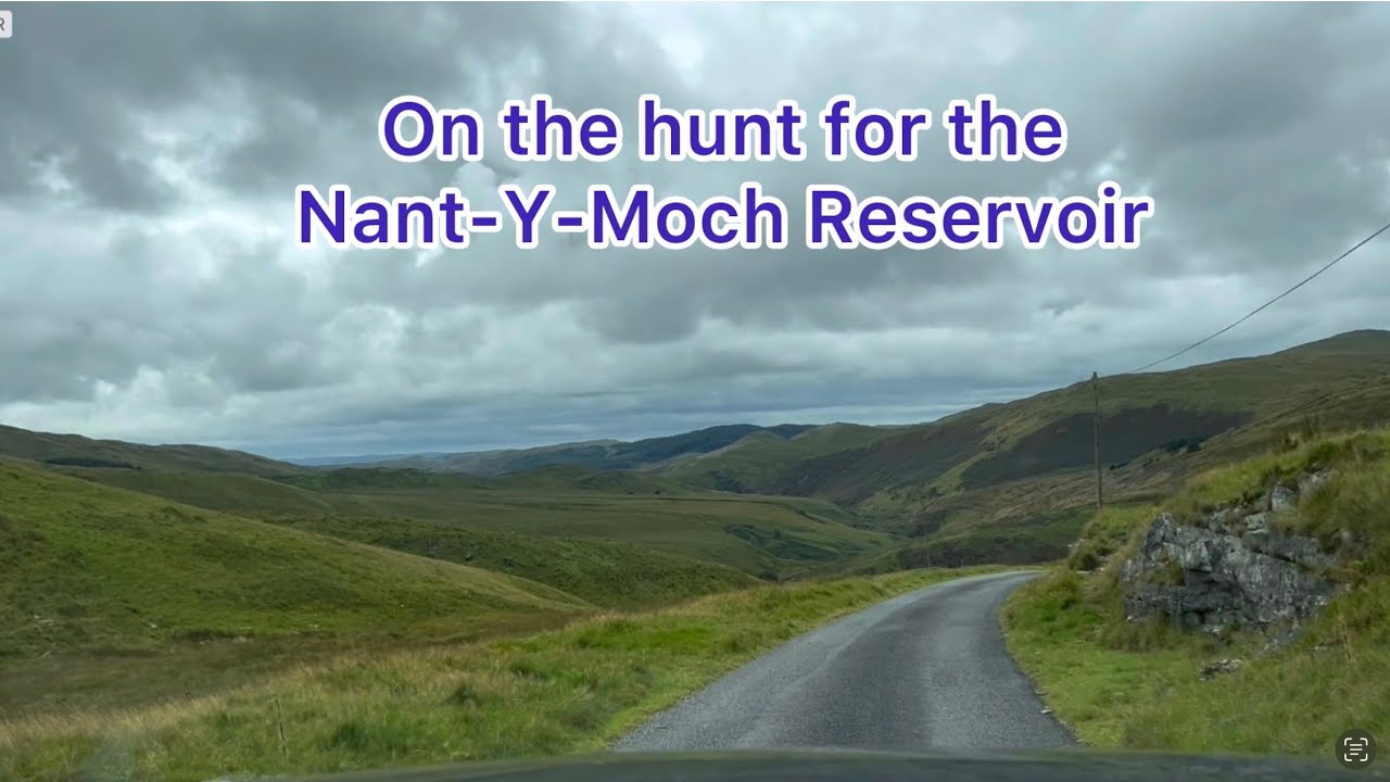 Let’s go for a drive and find the Nant-Y-Moch Reservoir in the Cambrian Mountains in Wales